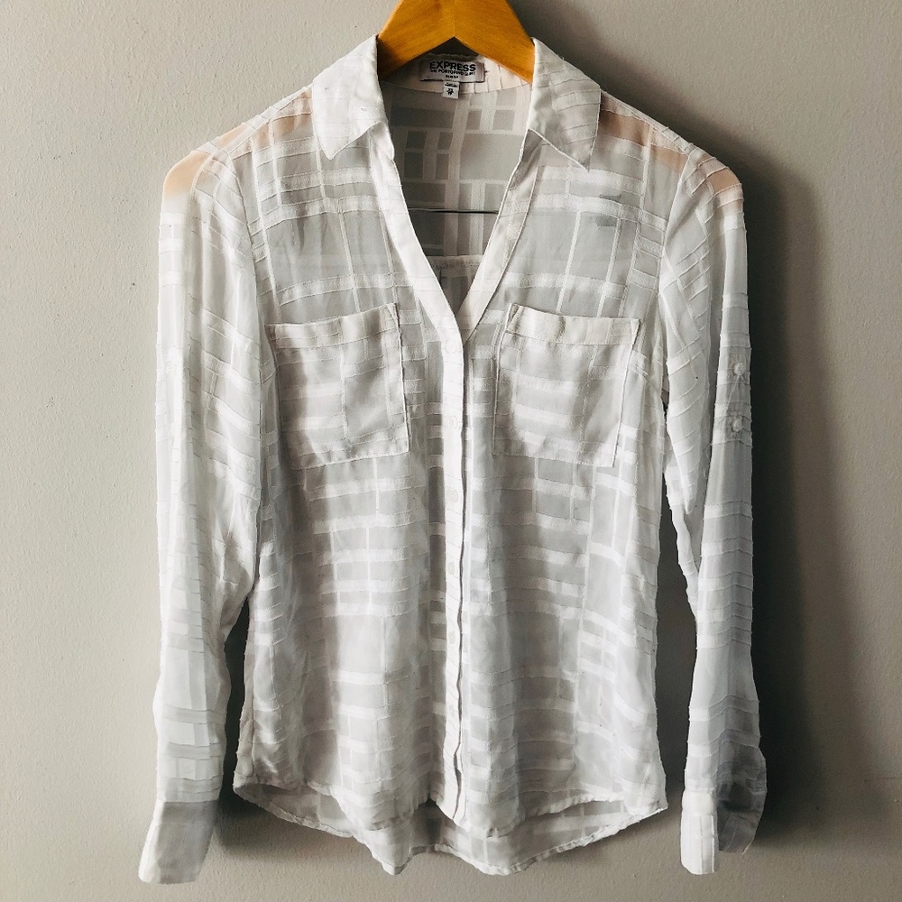 Express Slim Fit Portofino Shirt